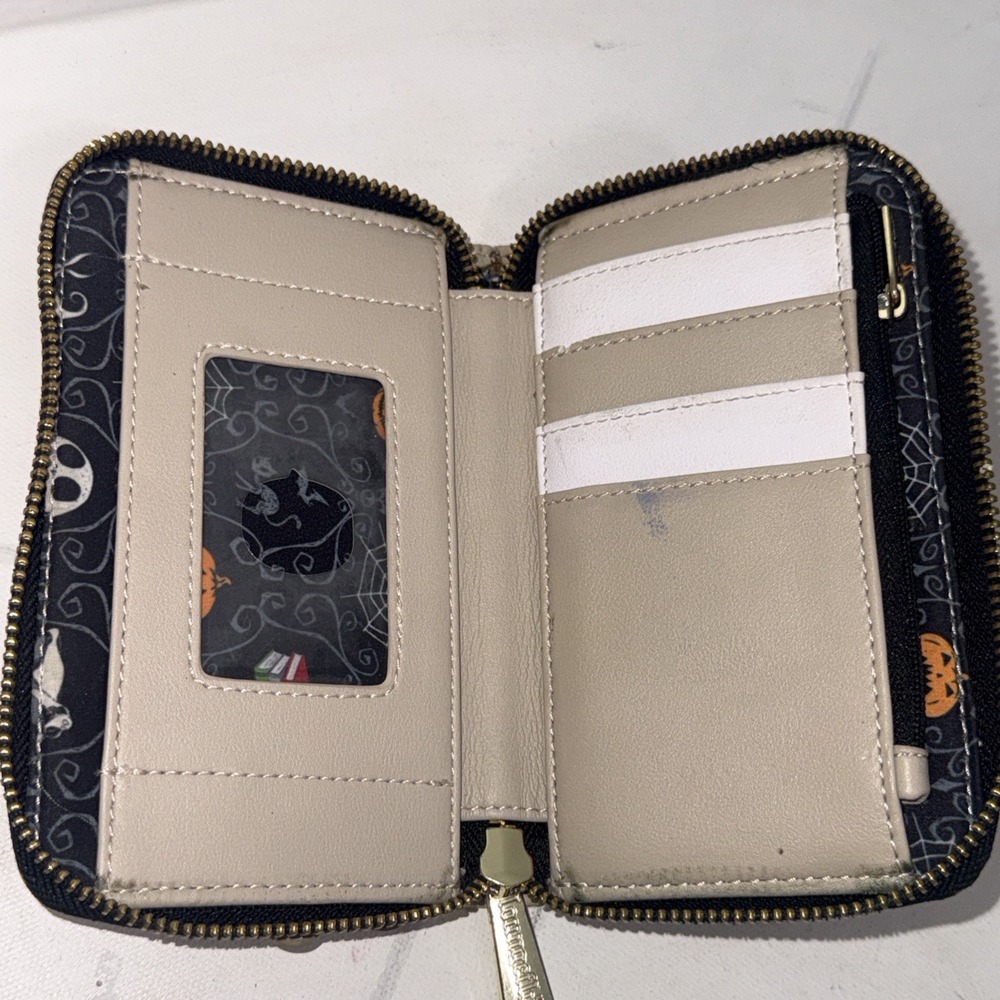 Loungefly Disney The Nightmare Before Christmas Zero Sleeping Zip Wallet - Picture 10 of 16